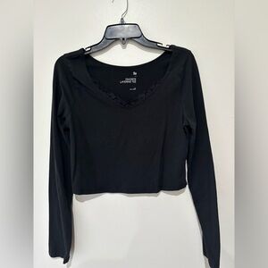 So Black top size x-large